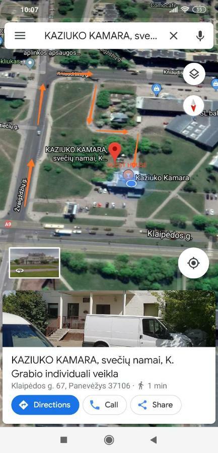 Guest House Kamara Panevėžys Εξωτερικό φωτογραφία